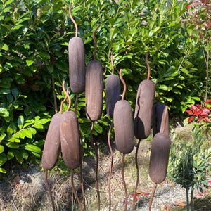 Bullrush Stake Ornaments