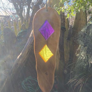 Transparent Diamond Sun-Catcher
