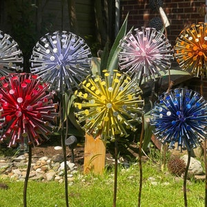 Dandelion/ Allium  Home and Garden Sculpture | Handmade & Personalised Gifts For All Occasions