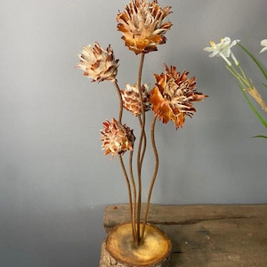 Pinecone Flower Ornament