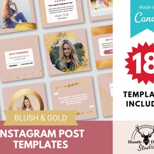 Coaching Instagram Template Canva - Coaching Instagram Posts - Coaching Business Tools - Edit in Canva Instagram Templates - Instagram Posts