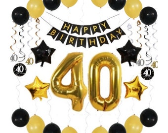 birthday decorations for men etsy