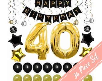 Birthday Decorations For Men Etsy
