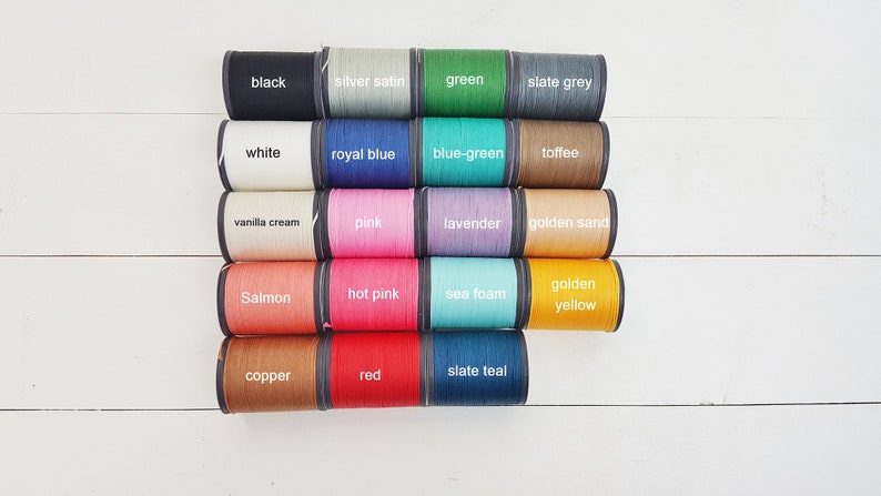 Full Spool Polyester Wax Round Thread 0.8mm Full Spool Polyester Wax Round Thread 0.8mm