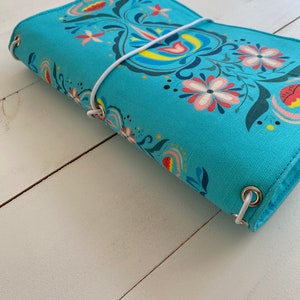 Traveler's Notebook Fabric Cover- Folk Art