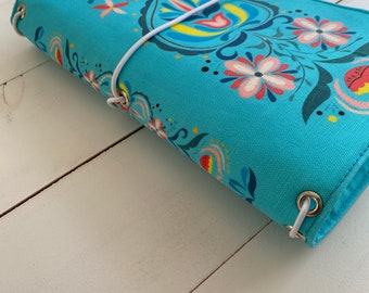 Traveler's Notebook Fabric Cover- Folk Art