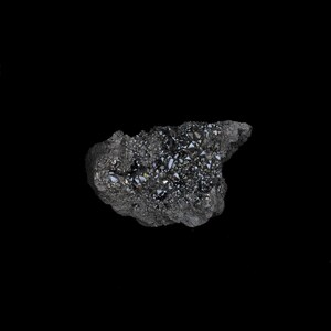 Silver Aura Titanium Geode | Brilliant Iridescent 2-2.5