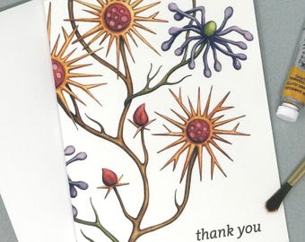 Inca Botanical Notecards: Box of 8