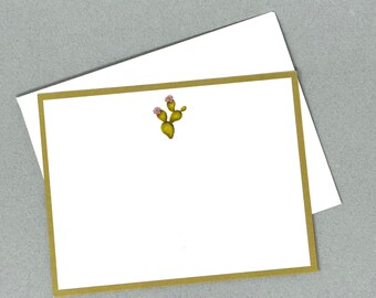 Desert Two-sided Flat Notecard Set: Eight Cards and Envelopes with Two Designs