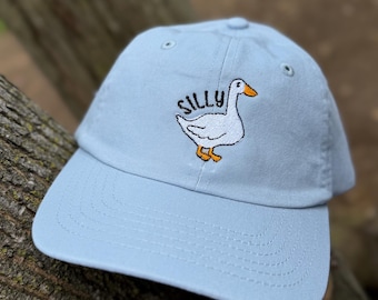 Kid’s Embroidered silly goose Baseball Hat