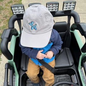 Embroidered Toddler Balloon Animal Hat