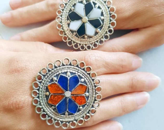 ring, boho ring, silver ring, tribal fusion, ethnic jewellery, boho jewellery, mandala rings, rings, ring for woman, rings for men, gypsy