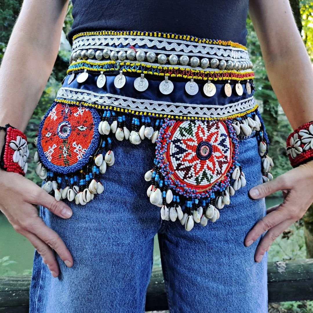 Banjara Belt, Indian Belt, Sea Shells Belt, Boho Belt  display picture 1