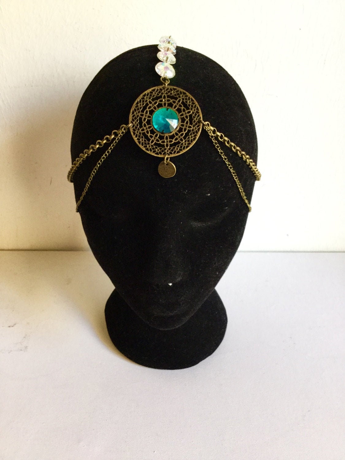 gold fairy headpiece