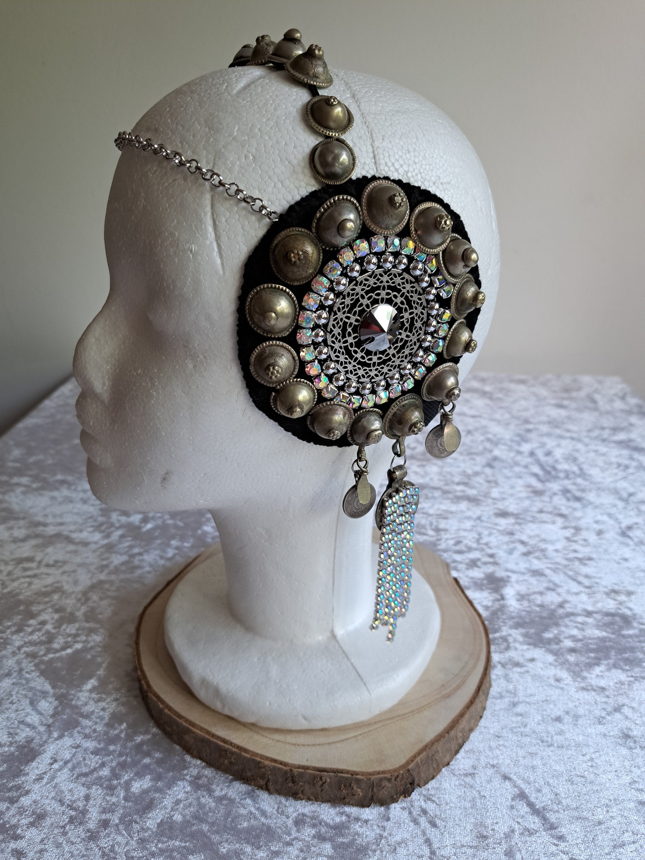 tribal belly dance headpiece