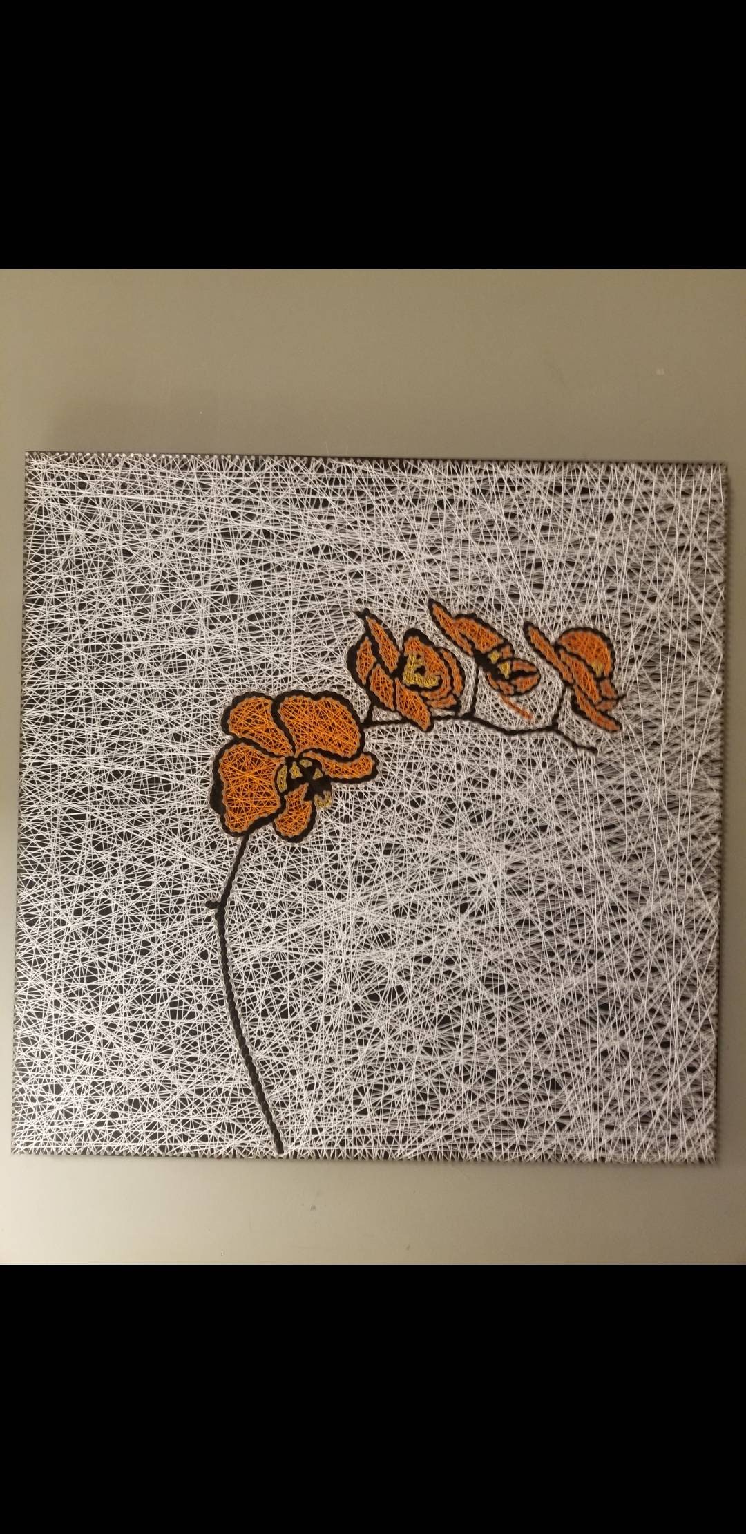Orchid String Art 24