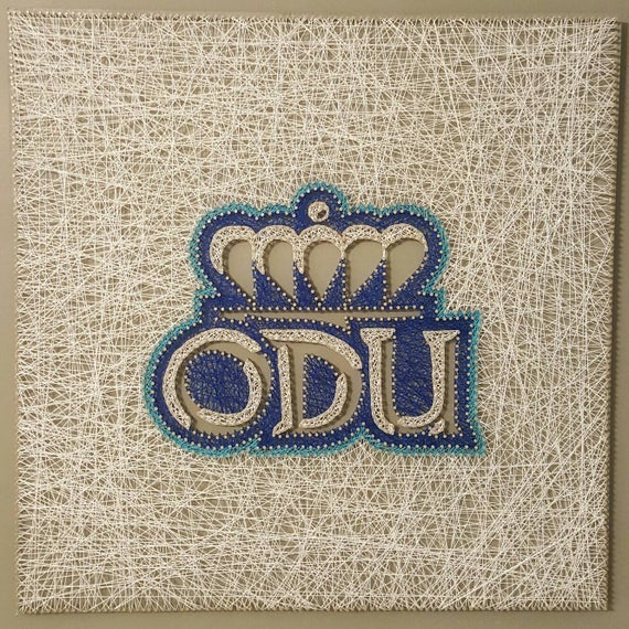Old Dominion University String Art 24"x24"