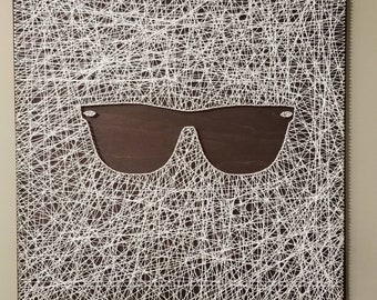 Sunglasses String Art 16"x16"