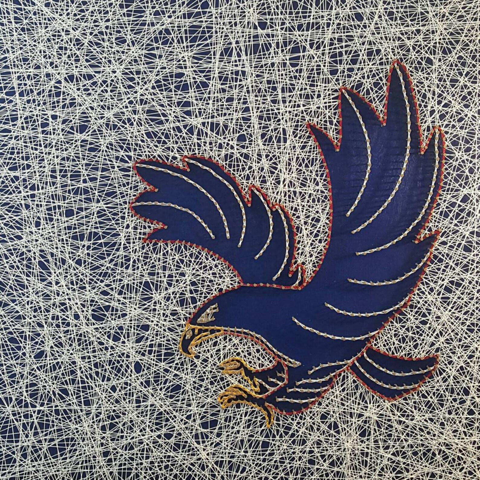 Eagle String Art 24x24 Etsy