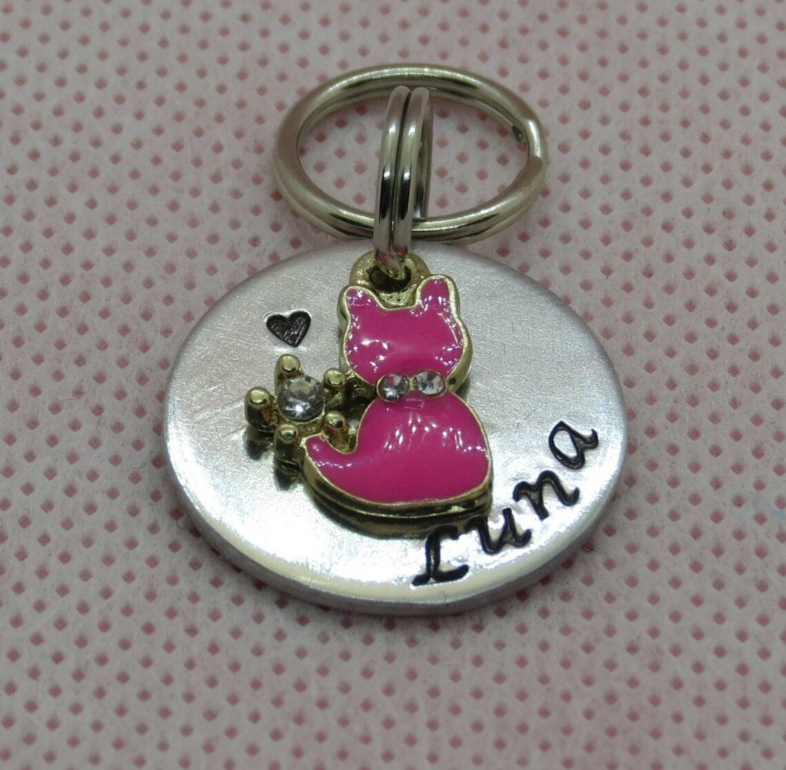 Pet Tag Pet Id Tag Custom Pet Tags Cat Name Tags Cat Id Etsy
