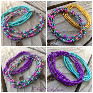Double Strand 2 Piece Waist Beads Belly Bead Body Jewelry Bead