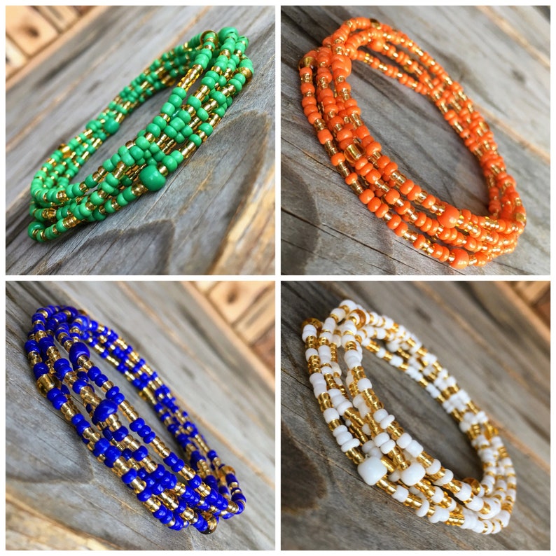 Waist Beads Body Jewelry Stretchy Elastic String Belly Etsy