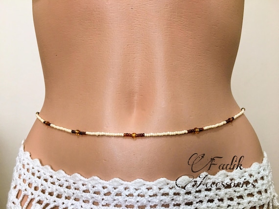 Necklace around hotsell waist