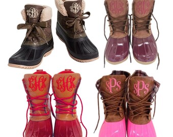 aqua duck boots
