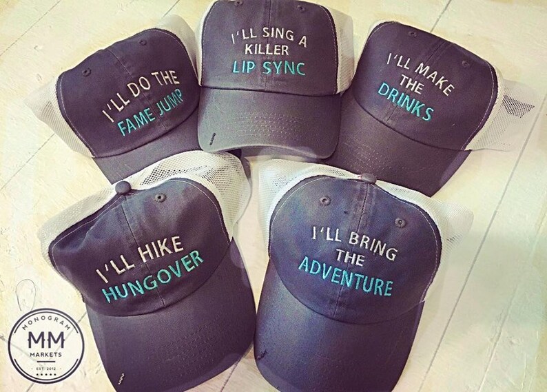 Distressed Custom Caps Etsy