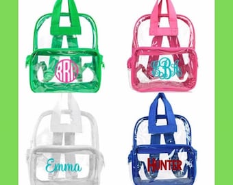 Clear Backpack - Etsy
