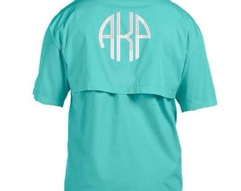 Monogrammed Fishing Shirts - Baby/Child/Adult