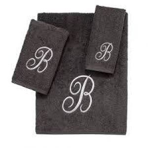 Monogrammed Towels, Towel Sets for Gifts, Mothers Day, Graduation, House Warming, Wedding, New Home, Decorating, Bridal Shower Gift image 3