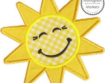 Sun Applique