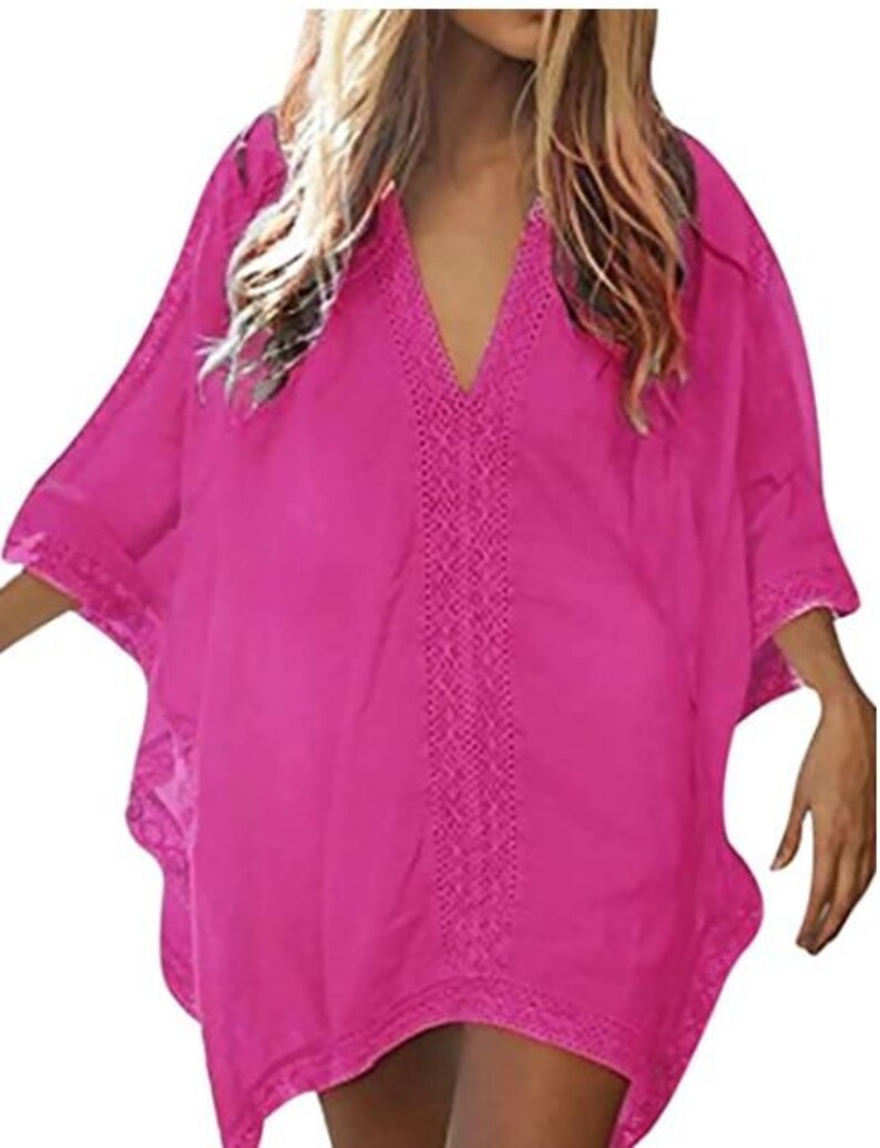 Swim Coverups Embroidered Monogram Personalized Etsy