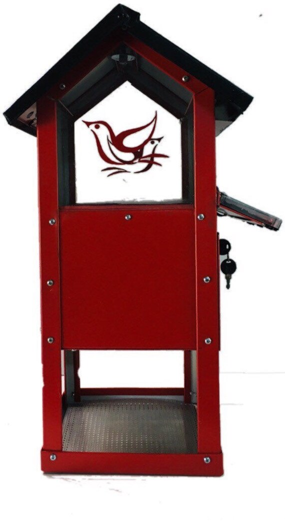 automatic bird feeder with timer