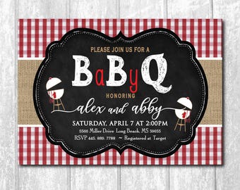 Baby Shower Cookout Etsy Baby Shower Cookout Etsy
