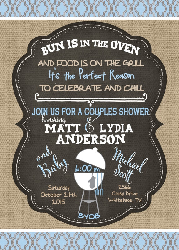 Baby q invite wording 2025