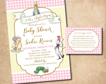 Book Themed Baby Shower - Etsy