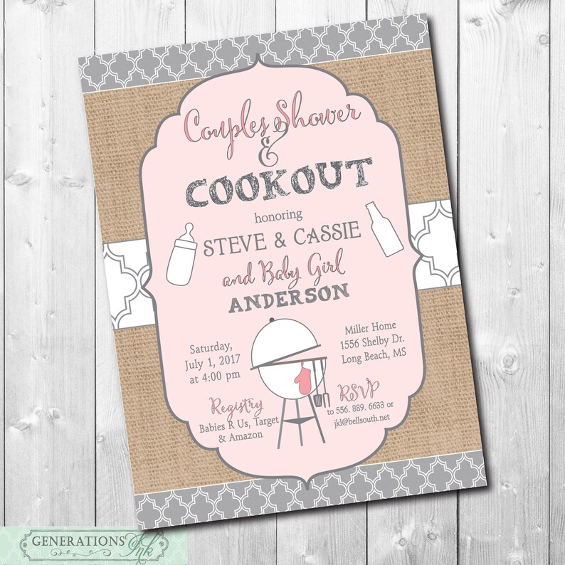Couples Baby Shower Invitation Printable Digital Filecouples Etsy Couples Baby Shower Invitation Printable Digital Filecouples Etsy
