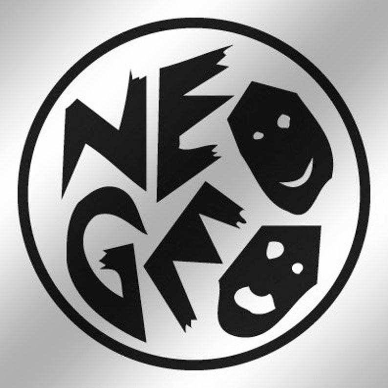 Neo Geo Logo Vinyl Decal 9 COLOR CHOICES SNK | Etsy