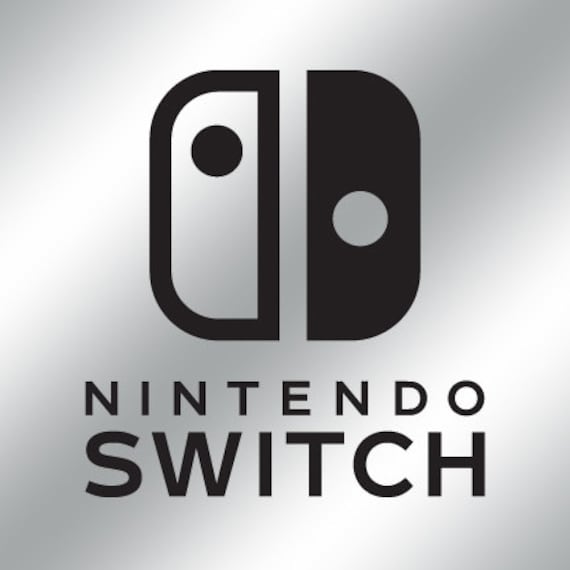 Nintendo Switch Logo Vinyl Decal Custom Sizes Available 12 Etsy