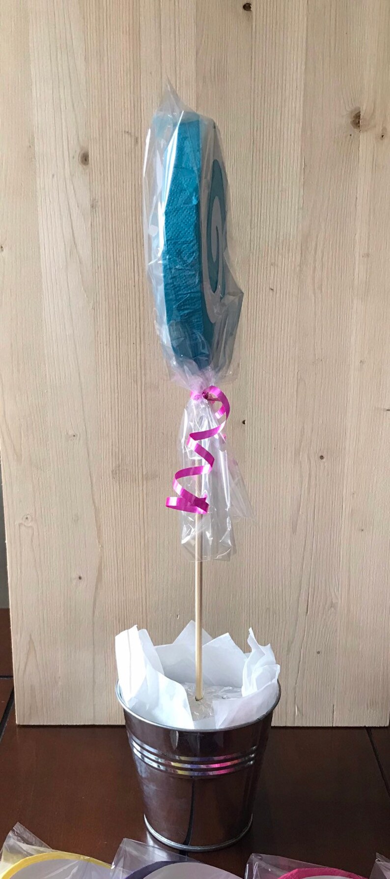 Lollipops Sticks Double Sided Birthday Party Decorations Etsy