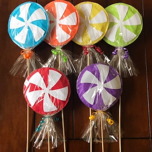 Big Lollipop!! Party Decor (set of 6).
