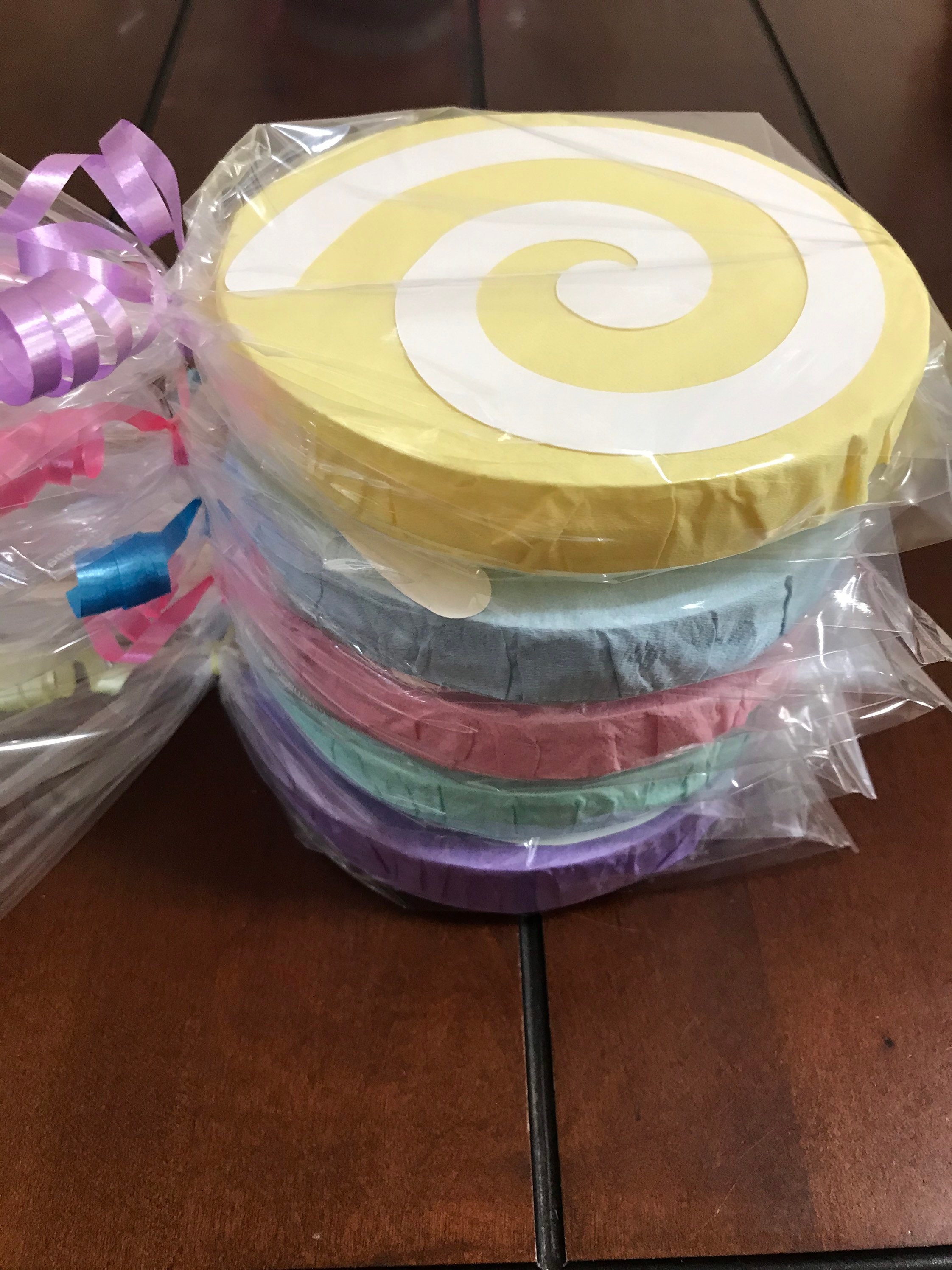 Lollipops Sticks Pastel Colors - Set of 5 Sticks