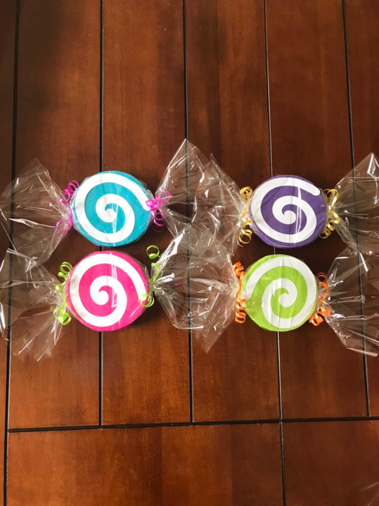 candy-birthday-party-decorations-set-of-4-double-sided-etsy