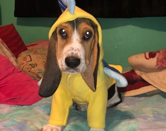 Flounder little Mermaid, Flounder dog costume, Little Mermaid dog costume,