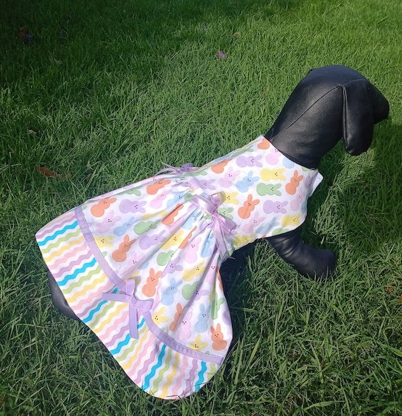 Easter dog dress, Peeps dog outfit, Peeps dog dress, Fancy dog dress, dog dress, Dress for dogs, Girl dog dress, Dog outfit