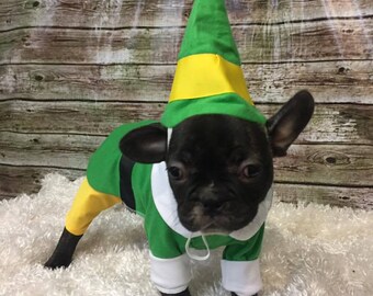 Dog in elf costume best sale