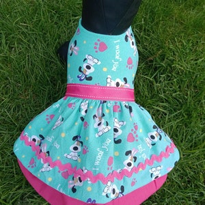Oster-Hundekleid, Ausgefallenes Hundekleid, Hundekleid, Kleid für Hunde, Mädchen-Hundekleid, Hundeoutfit