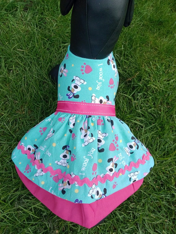 Easter dog dress, Fancy dog dress, dog dress, Dress for dogs, Girl dog dress, Dog outfit